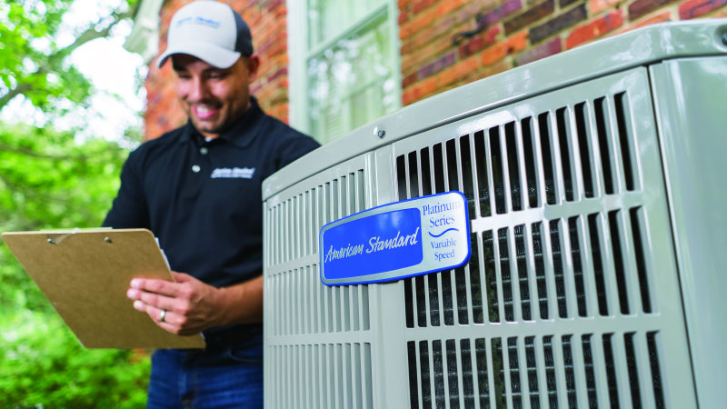 Ac Tech Performing Hvac Maintenance